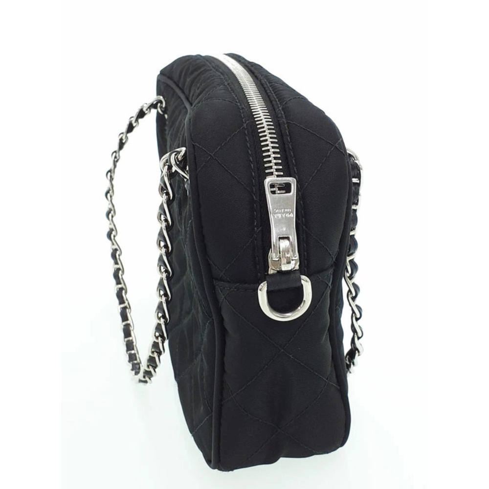 Prada Tessuto Impuntu Quilted Crossbody Bag black - Picture 7 of 9